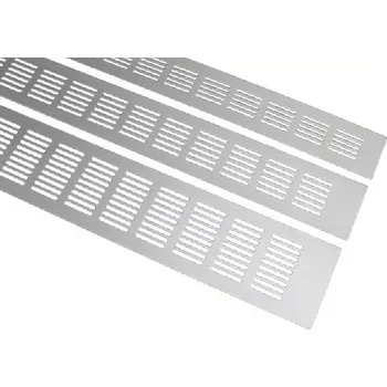 Větrací mřížka Hliníková větrací mřížka 500 x 80mm 1ks (MZS850)