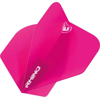 Šipka Letky na šipky Winmau RHINO extra tlusté, růžové