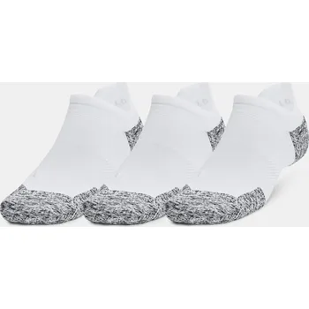 Pánské ponožky Unisexové ponožky Under Armour UA AD Run Cushion NS 1387044-100 Bílá LG