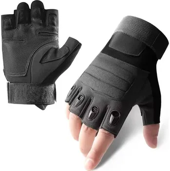 DRAGOWA TACTICAL Taktické rukavice Pine short, černé