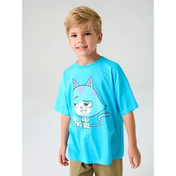 Chlapecké tričko Sinsay - Tričko Gabby's Dollhouse - modrá - 698GJ-55X - 698GJ-55X-98