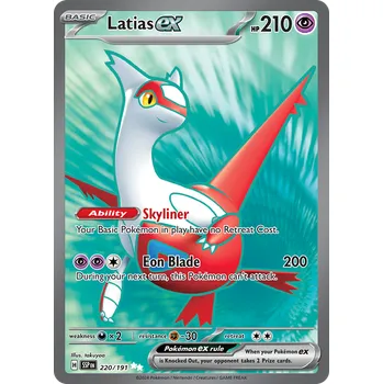Sběratelská karetní hra Latias ex 220/191 - Surging Sparks