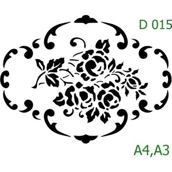 Šablona D 015 - A3 , Lepící fólie