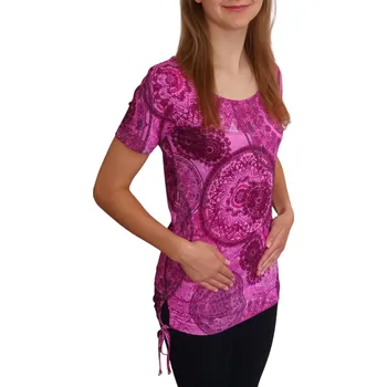 Dámská halenka Delší halenka Sabatti růžové mandaly Velikosti Sabatti: 44