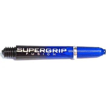 Příslušenství pro šipky Násadky na šipky Harrows Supergrip Fusion černé, modré, krátké