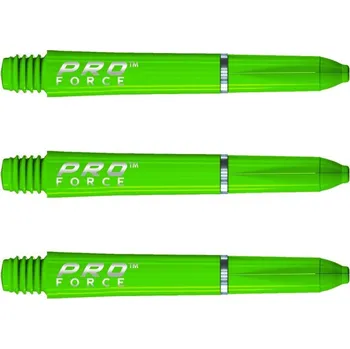 Příslušenství pro šipky Násadky na šipky Winmau Pro Force zelené, krátké