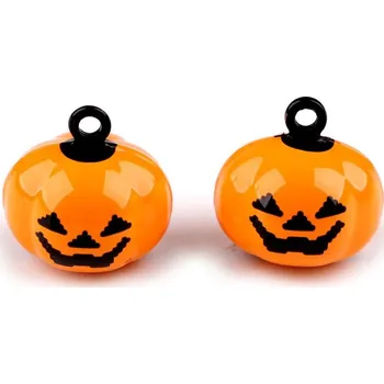 Rolničky halloween - oranžová (2 ks)