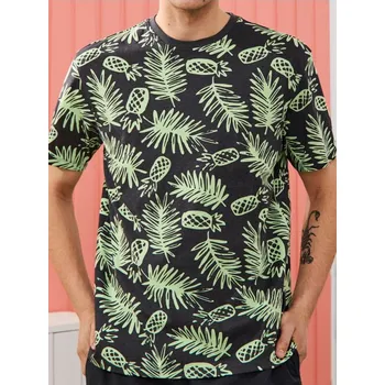 Sinsay - Tričko s krátkým rukávem - šedá - 9942I-90X - 9942I-90X-3XL