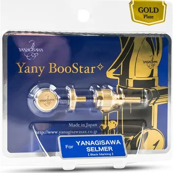 Příslušenství pro dechový nástroj ,,Šroub" pro Eso nástroje Yany BooStar pro Yanagisawa a SelmerSpeciální slitina, pozlacena 27501