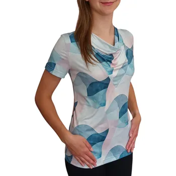 Dámská halenka Halenka Kepa style bledě modrá (střih voda) velikosti Kepa: 40