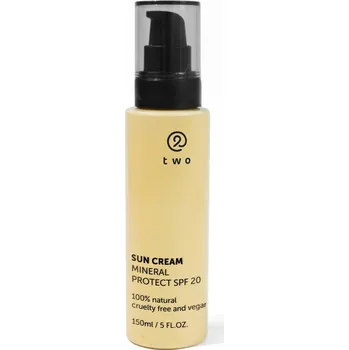 Přípravek na opalování Two Cosmetics Sun Cream Mineral Protect SPF20 150 ml