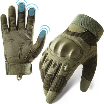 Ochranné vybavení na lov a střelbu Taktické rukavice DRAGOWA TACTICAL Alpha, zelené