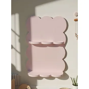 police Sinsay - Kovová nástěnná polička - pastelová růžová - 665GC-03X - 665GC-03X-ONE