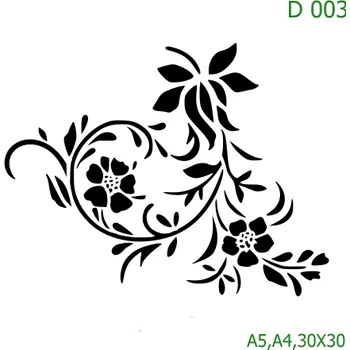 Šablona D 003 - A5 , Lepící fólie