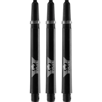 Příslušenství pro šipky Násadky na šipky Bull&#039;s Nylon, černé, dlouhé, 48mm