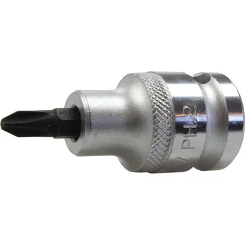 Gola hlavice Triumf hlavice zástrčná 1/2", křížová PH4 x 55 mm, S2, maximální zatížení 50 Nm - 100-07230