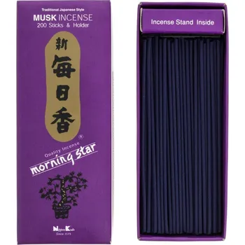 Vonná tyčinka Nippon Kodo Vonné tyčinky Morning Star Musk, 200 ks