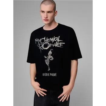 Tričko s potiskem My Chemical Romance - L - House - černá - 107GG-99X