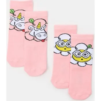 Sinsay - Sada 2 párů ponožek Minions - vícebarevná - 715DZ-MLC - 715DZ-MLC-R26