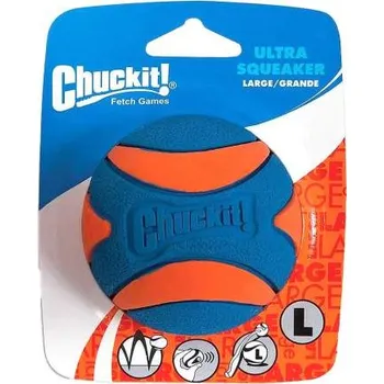 Krmivo pro psa Chuckit Ultra Squeaker Ball L 7 cm 1ks