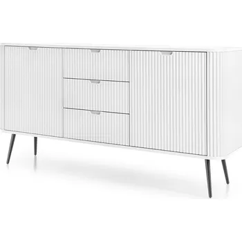 Komoda Komoda KSZ-168 bílá, černé nohy Zova