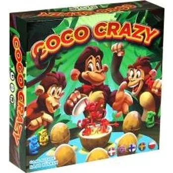 Cizojazyčná kniha Coco Crazy (edycja polska)