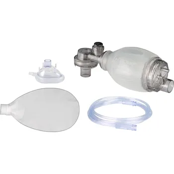 Inhalátor HUM Německo AERObag® - Dýchací vak SEBS s maskou č. 0 novorozenecký