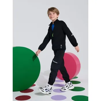 Chlapecké kalhoty Sinsay - Sportovní kalhoty ACTIVE - černá - 419FC-99X - 419FC-99X-122