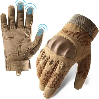 Ochranné vybavení na lov a střelbu Taktické rukavice DRAGOWA TACTICAL Alpha, khaki barva