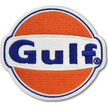 Nášivka Moto nášivka Gulf 8 cm x 7 cm