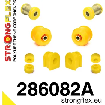 Silentblok nápravy 286082A: Strongflex Sada silentbloků předního zavěšení varianta SPORT 20mm 281207 281397 - 38mm