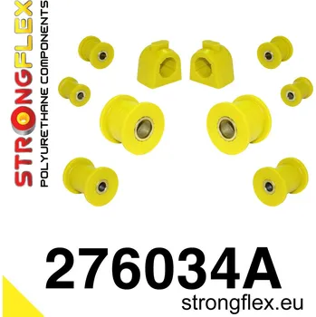 Silentblok nápravy 276034A: Strongflex Sada silentbloků předního zavěšení varianta SPORT 20mm 271147 271143 0 x 271145, 0 x 271146