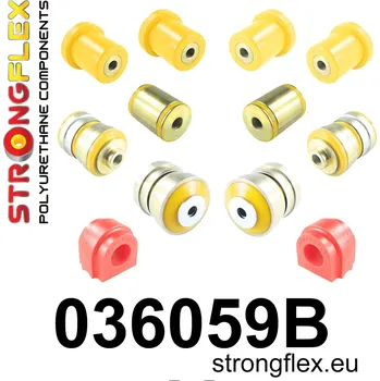 Silentblok nápravy 036059B: Strongflex Sada silentbloků předního zavěšení 31mm -