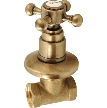 Vodovodní baterie Reitano Rubinetteria ANTEA podomítkový ventil, studená, bronz 3056C