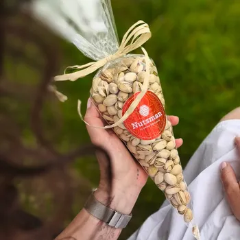 NUTSMAN Dárkový kornout PISTÁCIE SOLENÉ 300 g