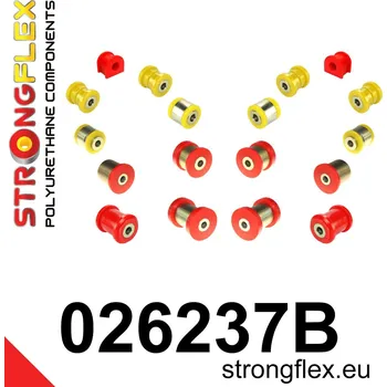 Silentblok nápravy 026237B: Strongflex Sada silentbloků zadního zavěšení 14mm