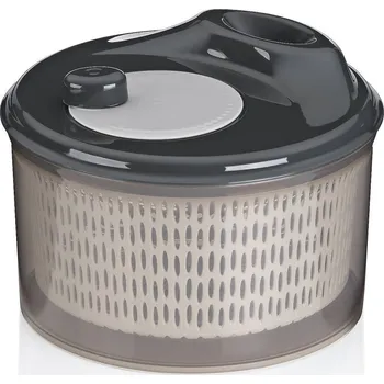 Cedník a síto KELA Odstředivka na salát PP, šedá 16x23 cm KL-12099