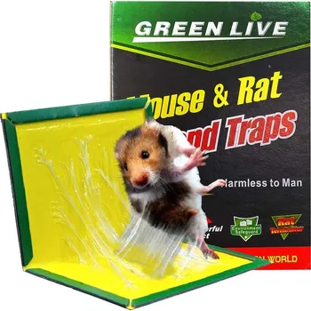 Hubení hlodavce Lepová Deska na hmyz, krtky, myši, krysy TopKing