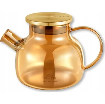 Konvice na čaj Konvice na čaj 950 ml Wilmax sklo zlatá barva