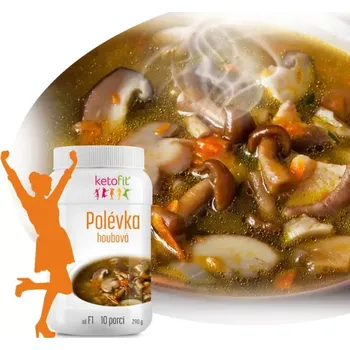 KetoFit Polévka houbová - 10 porcí (290 g)