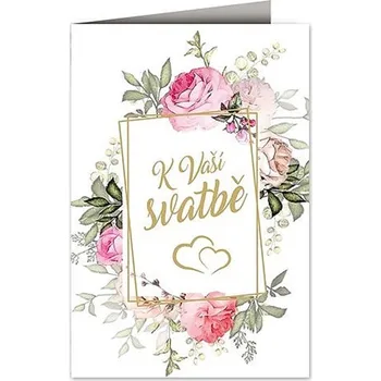 Nekupto Svatební přání 115 x 170 mm K vaší svatbě