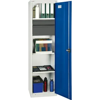 Skříňka na nářadí Dílenská skříň na nářadí a materiál, Professional 3000, 2 zásuvky, 3 podlahové vany