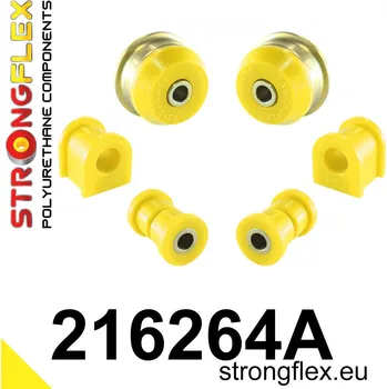 Silentblok nápravy 216264A: Strongflex Sada silentbloků předního zavěšení varianta SPORT 21mm
