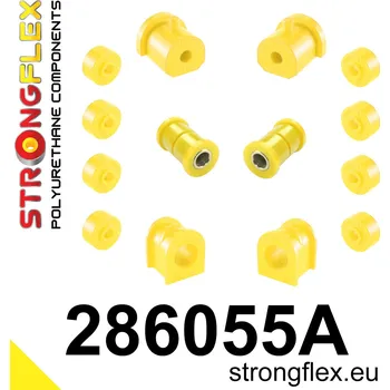 Silentblok nápravy 286055A: Strongflex Sada silentbloků předního zavěšení varianta SPORT 22mm 281907 - 26mm