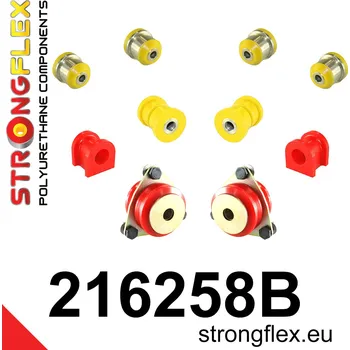 Silentblok nápravy 216258B: Strongflex Sada silentbloků předního zavěšení 27mm