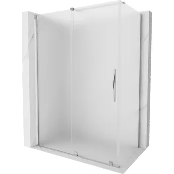 Mexen Velar posuvná sprchová kabina 150 x 80 cm, matná, chrom - 871-150-080-31-01 Sprchové kouty