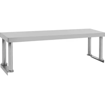 Dílenský stůl vidaXL Police nad pracovní stůl 120 x 30 x 35 cm nerezová ocel