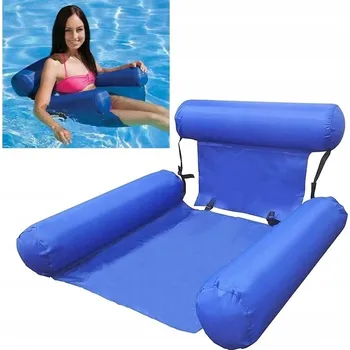 Vodní Křeslo Matrace na Plavání Nafukovací Hojdací Síť Lehátko do Bazénu do Vody