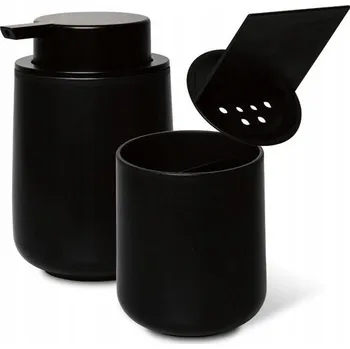 Dávkovač a kelímek na kartáčky – sada pro vaši koupelnu | 350 ml 8x10 cm