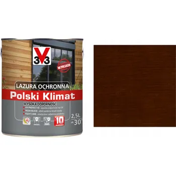 barva a nátěr na dřevo V33 lazura s vysokou odolností, zlatý dub, 2,5 l